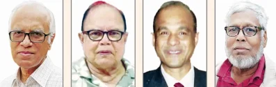 অন্তর্বর্তী সরকারে শপথ নিয়েছেন আরও চারজন উপদেষ্টা। ছবি: সংগৃহীত