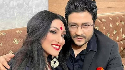 ফেরদৌসের সঙ্গে ঋতুপর্ণার বন্ধুত্ব অনেক পুরনো। ছবি- সংগৃহীত