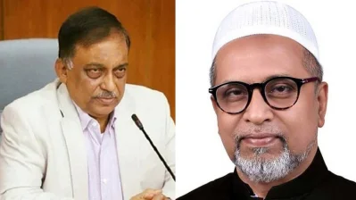 সাবেক স্বরাস্ট্রমন্ত্রী আসাদুজ্জামান খান কামাল ও  তার শ্যালক উপজেলা পরিষদের চেয়ারম্যান হামিদ লতিফ ভূঁইয়া কামাল।