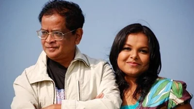হুমায়ূন আহমেদ ও শাওন। ছবি: সংগৃহীত