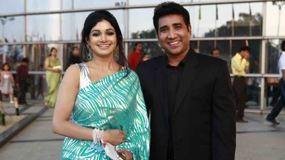 মুরাদ পারভেজ ও সাবা। ছবি: সংগৃহীত