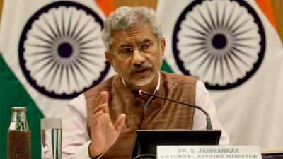 ভারতের পররাষ্ট্রমন্ত্রী এস জয়শঙ্কর। ছবি: সংগৃহীত