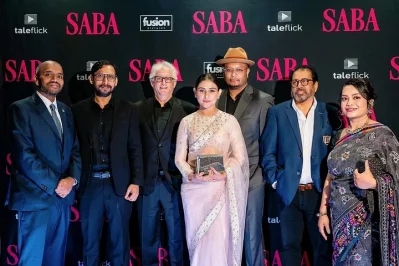 টরেন্টো ফিল্ম ফেস্টিভ্যালে টিম &lsquo;সাবা&rsquo;। ছবি: সংগৃহীত