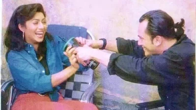 ছবির দৃশ্যে সালমান শাহ ও শাবনূর। ছবি: সংগৃহীত
