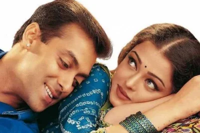 সিনেমার দৃশ্যে সালমান খান ও ঐশ্বরিয়া রাই। ছবি: সংগৃহীত