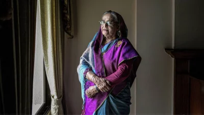 সাবেক প্রধানমন্ত্রী শেখ হাসিনা। ছবি: সংগৃহীত