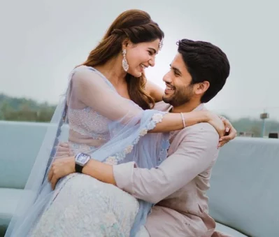 সামান্থা রুথ প্রভু ও নাগা চৈতন্য। ছবি: সংগৃহীত