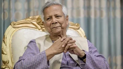 প্রধান উপদেষ্টা ড. মুহাম্মদ ইউনূস। 