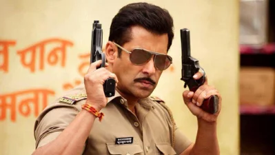&lsquo;চুলবুল পান্ডে&rsquo; চরিত্রে সালমান খান। ছবি: সংগৃহীত