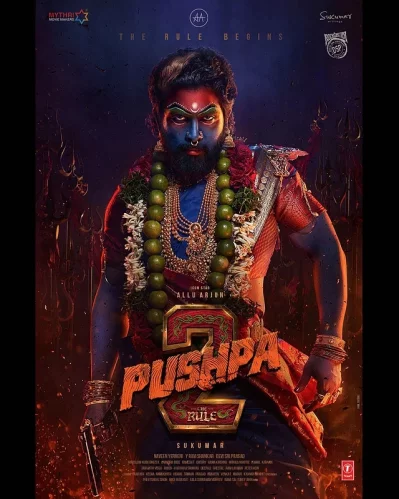&lsquo;পুষ্পা ২&rsquo;&ndash;এর পোস্টার। ছবি: সংগৃহীত