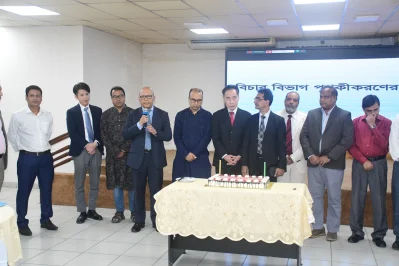 বক্তব্য রাখছেন বিচার প্রশাসন প্রশিক্ষন ইনস্টিটিউটের ভারপ্রাপ্ত মহাপরিচালক সাব্বির ফয়েজ