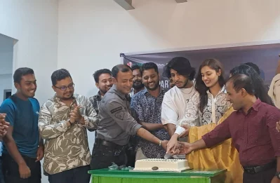 &lsquo;চক্র&rsquo; ওয়েব সিরিজের সাকসেস পার্টি। ছবি: সংগৃহীত