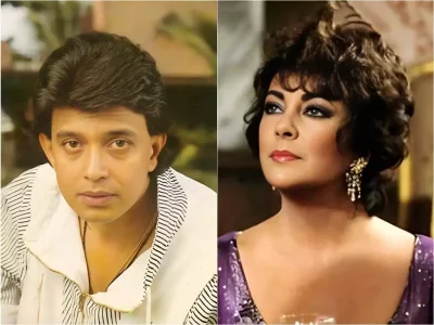 মিঠুন চক্রবর্তী ও প্রথম স্ত্রী হেলেনা লুক। ছবি: সংগৃহীত
