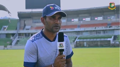 বাংলাদেশ জাতীয় ক্রিকেট দলের সিনিয়র সহকারী কোচ মোহাম্মদ সালাউদ্দিন।