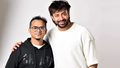 শাকিব খান ও অনন্য মামুন। ছবি: সংগৃহীত
