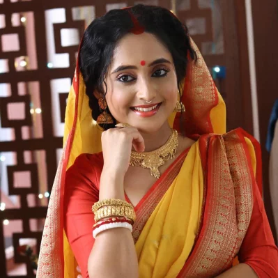 &lsquo;মিঠাই&rsquo; চরিত্রে সৌমিতৃষা কুন্ডু। ছবি: সংগৃহীত