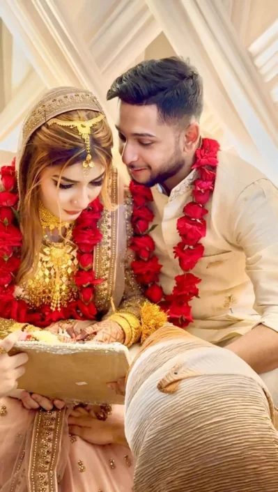 তৌহিদ আফ্রিদি ও রামিশা। ছবি: সংগৃহীত