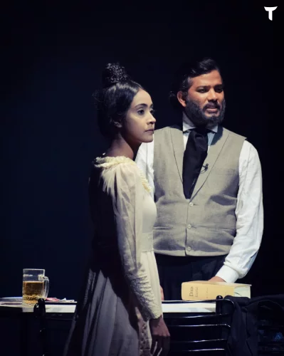 &lsquo;মার্ক্স ইন সোহো&rsquo; নাটকের দৃশ্য। ছবি: সংগৃহীত
