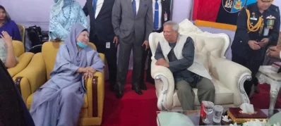 বিএনপি চেয়ারপারসন বেগম খালেদা জিয়া ও প্রধান উপদেষ্টা ড. মুহাম্মদ ইউনূস