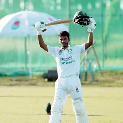 এনসিএলে চমক দেখানো অমিত হাসান। 