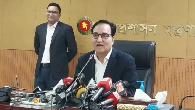 জনপ্রশাসন মন্ত্রণালয়ের সিনিয়র সচিব মো. মোখলেস উর রহমান