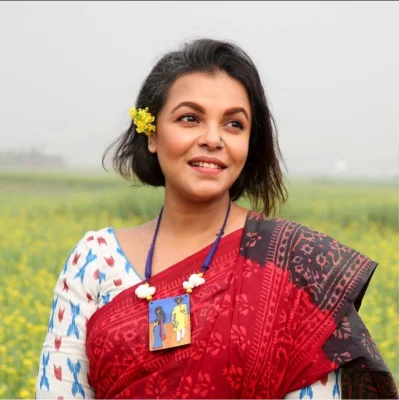 অভিনেত্রী ও নির্মাতা মেহের আফরোজ শাওন। ছবি: সংগৃহীত