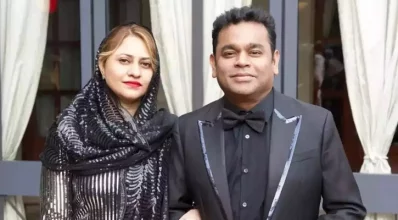 এ আর রহমান ও সদ্য সাবেক স্ত্রী সায়রা বানু। ছবি: সংগৃহীত