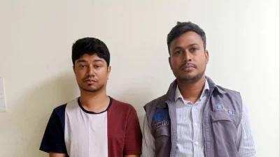 ঢাকার পাইকপাড়া থেকে একজনকে গ্রেপ্তার করে সিআইডি। ছবি: সংগৃহীত