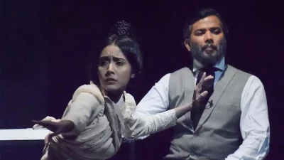 &lsquo;মার্ক্স ইন সোহো&rsquo; নাটকের দৃশ্য। ছবি: সংগৃহীত