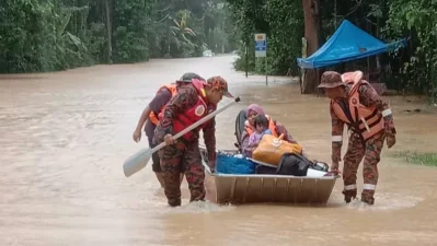 মালয়েশিয়ায় বন্যা। ছবি: সংগৃহীত