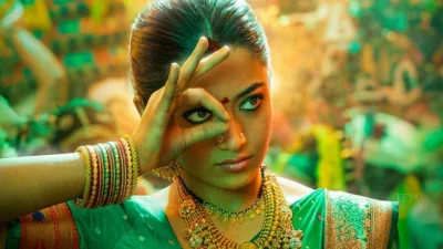 &lsquo;পুষ্পা ২&rsquo; সিনেমায় রাশমিকা মান্দানা। ছবি: সংগৃহীত