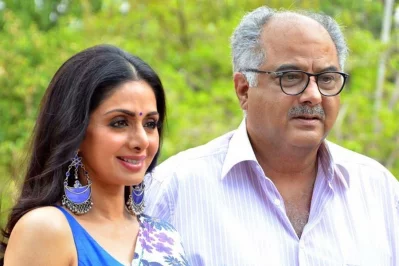 শ্রীদেবী ও বনি কাপুর। ছবি: সংগৃহীত