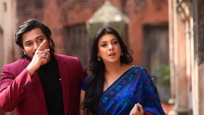 &lsquo;সোনার সিন্দুক&rsquo; নাটকে মৌয়ের বিপরীতে আছেন গোলাম কিবরিয়া তানভীর। ছবি: সংগৃহীত