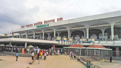 হযরত শাহজালাল আন্তর্জাতিক বিমানবন্দর। ছবি: সংগৃহীত