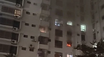 সচিব নিবাসেও আগুন লাগে