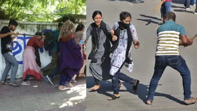 আন্দোলনকারীদের ওপর হামলা চালায় ছাত্রলীগসহ সরকার সমর্থকরা