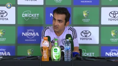 ভারতের কোচ গৌতম গম্ভীর।