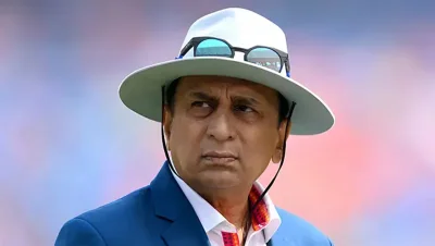ভারতের কিংবদন্তি ক্রিকেটার সুনীল গাভাস্কার।  