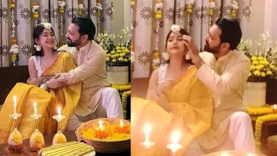শনিবার সন্ধ্যায় পারিবারিক আয়োজনে মেকওভার আর্টিস্ট রোজা আহমেদকে বিয়ে করেন তাহসান। ছবি: সংগৃহীত
