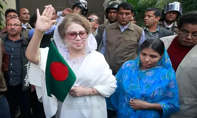 বিএনপি চেয়ারপারসন খালেদা জিয়ার সঙ্গে ফাতেমা 