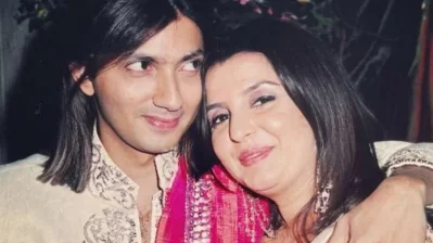 ফারাহ খান ও শিরিষ কুণ্ড। ছবি: সংগৃহীত