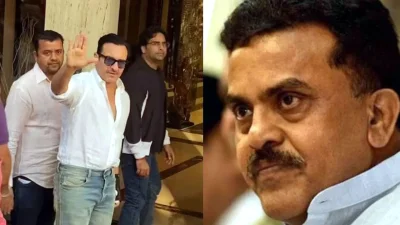 সাইফের ওপর হামলার সত্যতা নিয়ে প্রশ্ন তুলেছেন শিবসেনার প্রাক্তন সাংসদ সঞ্জয় নিরুপম। ছবি: সংগৃহীত
