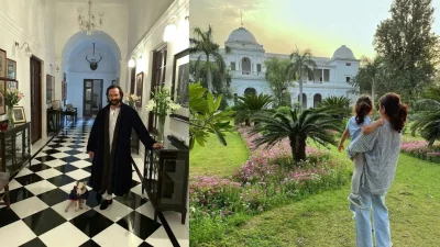 সাইফ আলি খানের পতৌদি প্রাসাদ। ছবি: সংগৃহীত