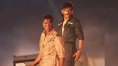 &lsquo;স্কাই ফোর্স&rsquo; ছবির দৃশ্য। ছবি: সংগৃহীত