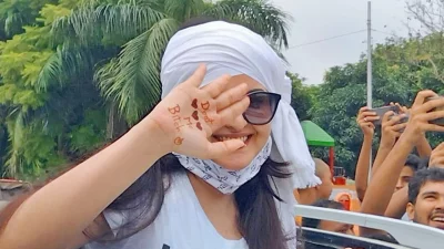 মাদকের মামলায় কয়েক দফা রিমান্ড ও প্রায় এক মাস জেল খেটে জামিনে মুক্তি পান পরীমণি। ছবি: সংগৃহীত
