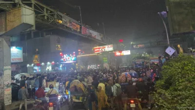 রাজধানীর সায়েন্সল্যাব মোড়