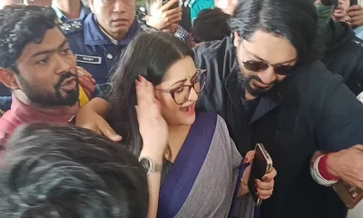 আদালতে পরিমণি। ছবি: সংগৃহীত