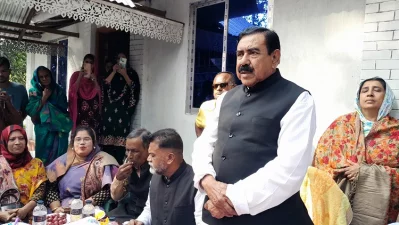 সাবেক নৌ-পরিবহনমন্ত্রী শাজাহান খান