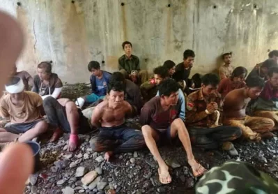 ব্যাটালিয়ন কমান্ডার কো অং অংসহ জান্তা সরকারের ২৯ সেনাকে গ্রেপ্তার করা হয়েছে। ছবি: সংগৃহীত
