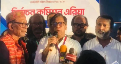 বক্তব্য রাখছেন নবনির্বাচিত সভাপতি শহীদুজ্জামান সেলিম। ছবি: সংগৃহীত